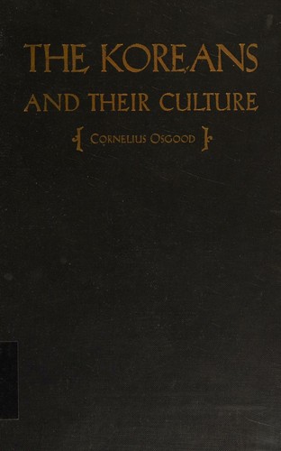 Cover for The Koreans and their culture