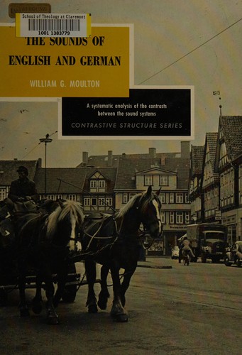 Cover for The sounds of English and German