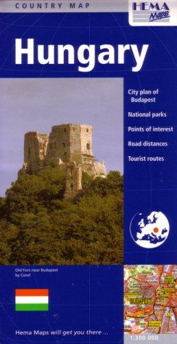 Cover for Hungary Country Map by Hema