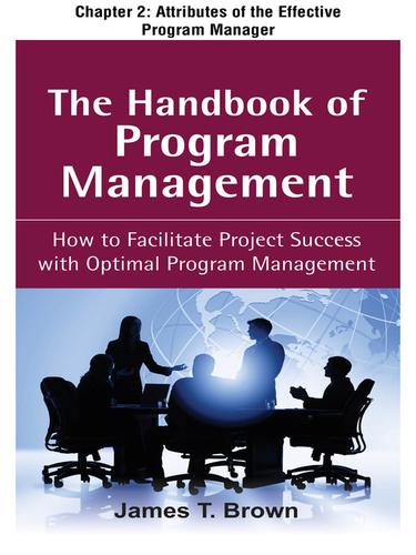 Cover for Attributes of the Effective Program Manager