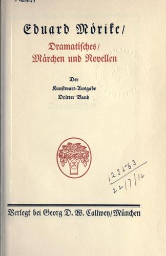 Cover for Werke