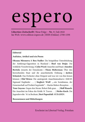 Cover for espero 5