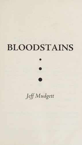 Cover for Bloodstains