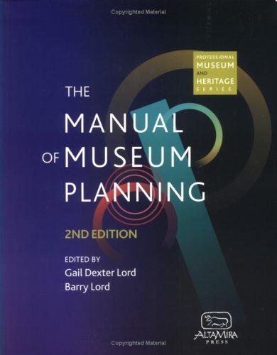 Cover for The manual of museum planning