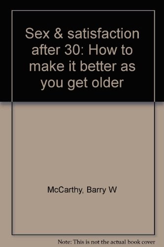 Cover for Sex & satisfaction after 30