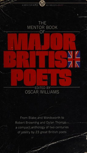 Cover for The  Mentor book of major British poets