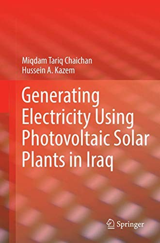 Cover for Generating Electricity Using Photovoltaic Solar Plants in Iraq