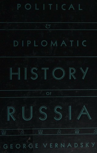 Cover for Political and diplomatic history of Russia,