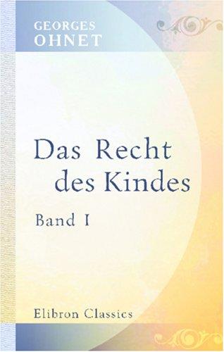 Cover for Das Recht des Kindes