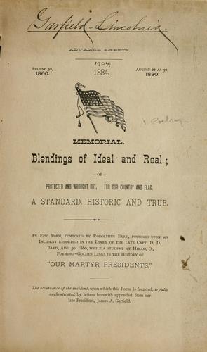 Cover for Memorial.