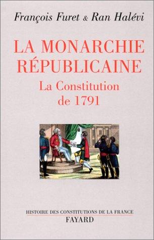 Cover for La monarchie républicaine