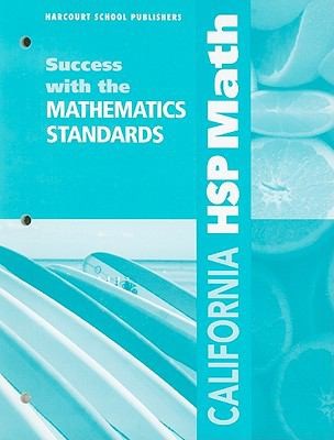 Cover for California HSP Math Success with the Mathematics Standards