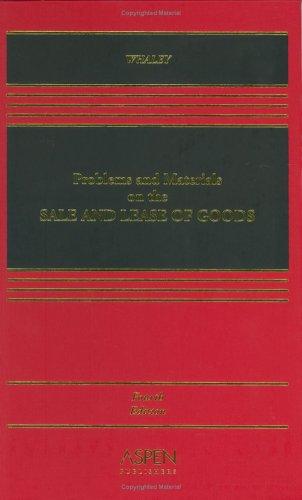 Cover for Problems and materials on sale and lease of goods