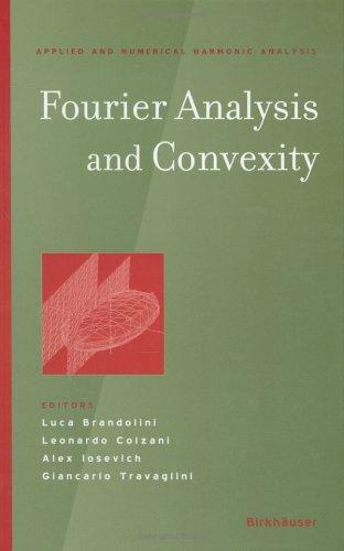 Cover for Fourier Analysis and Convexity (Applied and Numerical Harmonic Analysis)