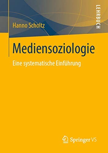 Cover for Mediensoziologie