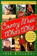 Cover for Country music what's what