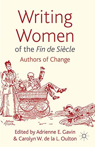 Cover for Writing Women of the Fin de Siècle