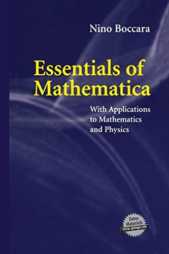 Cover for Essentials of Mathematica
