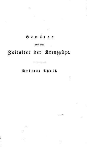 Cover for Gemälde aus dem Zeitalter der Kreuzzüge