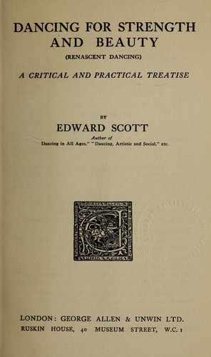 Cover for Dancing for strength and beauty