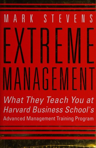 Cover for Extreme management