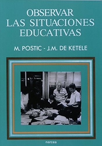 Cover for Observar las situaciones educativas