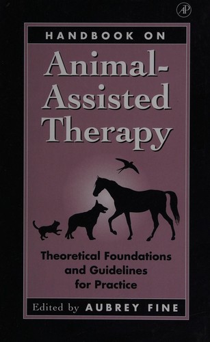 Cover for Handbook on animal assisted therapy