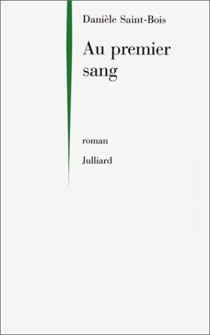 Cover for Au premier sang