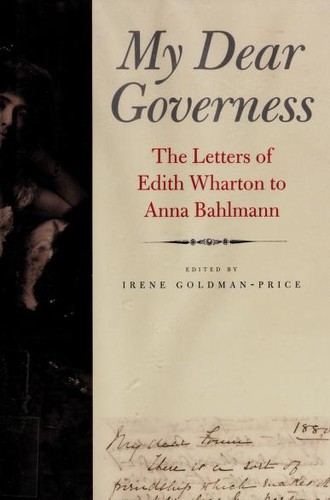 Cover for My dear governess