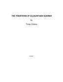 Cover for The traditions of Eleazar ben Azariah