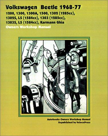 Cover for Volkswagen Beetle 1968-77 Owners Workshop Manual