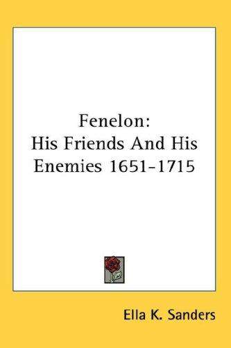 Cover for Fenelon