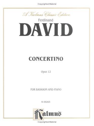 Cover for Concertino, Op. 12