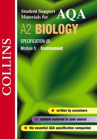 Cover for AQA (B) Biology (Collins Student Support Materials)