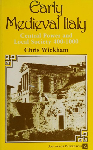 Cover for Early Medieval Italy