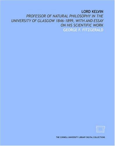 Cover for Lord Kelvin