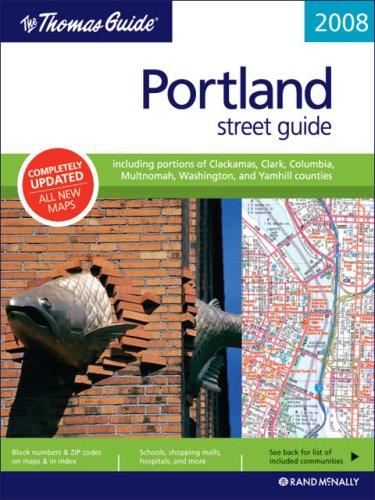 Cover for The Thomas Guide 2008 Portland street guide
