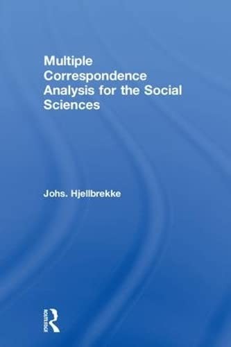 Cover for Multiple Correspondence Analysis for the Social Sciences