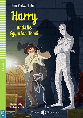 Cover for Harry and the Egyptian Tomb. Buch mit Audio-CD : Englische Lektüre Stage 4