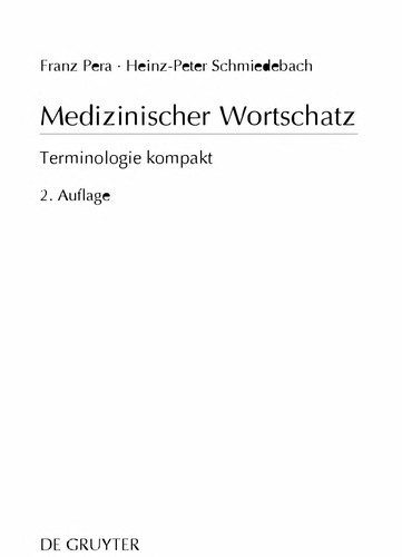 Cover for Medizinischer Wortschatz