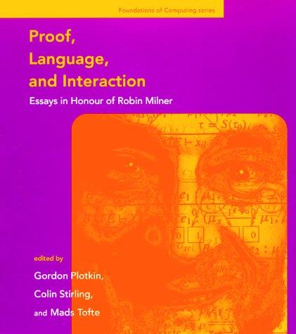 Cover for Proof, Language, and Interaction