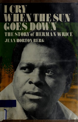 Cover for I cry when the sun goes down