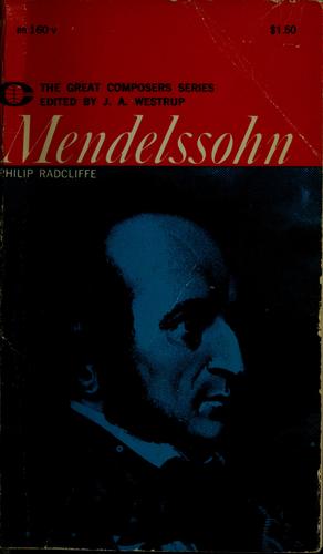 Cover for Mendelssohn