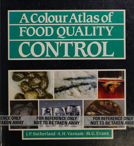 Cover for A colour atlas of food quality control
