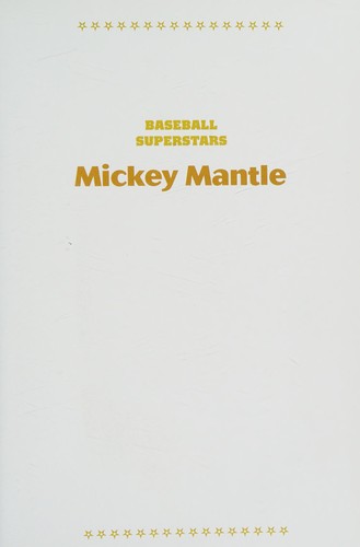 Cover for Mickey Mantle (Baseball Superstars)