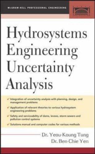 Cover for Hydrosystems engineering uncertainty analysis