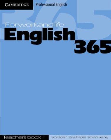 Cover for English365 1 Teacher's Guide