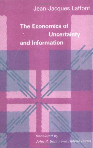 Cover for The economics of uncertainty and information