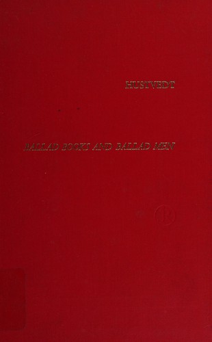Cover for Ballad books and ballad men