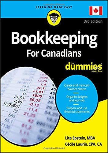 Cover for Bookkeeping For Canadians For Dummies